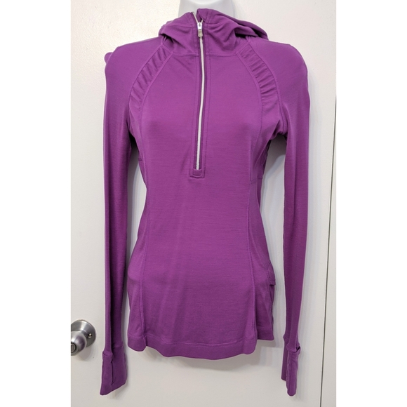 lululemon athletica Tops - Lululemon run balance pullover wool size 4